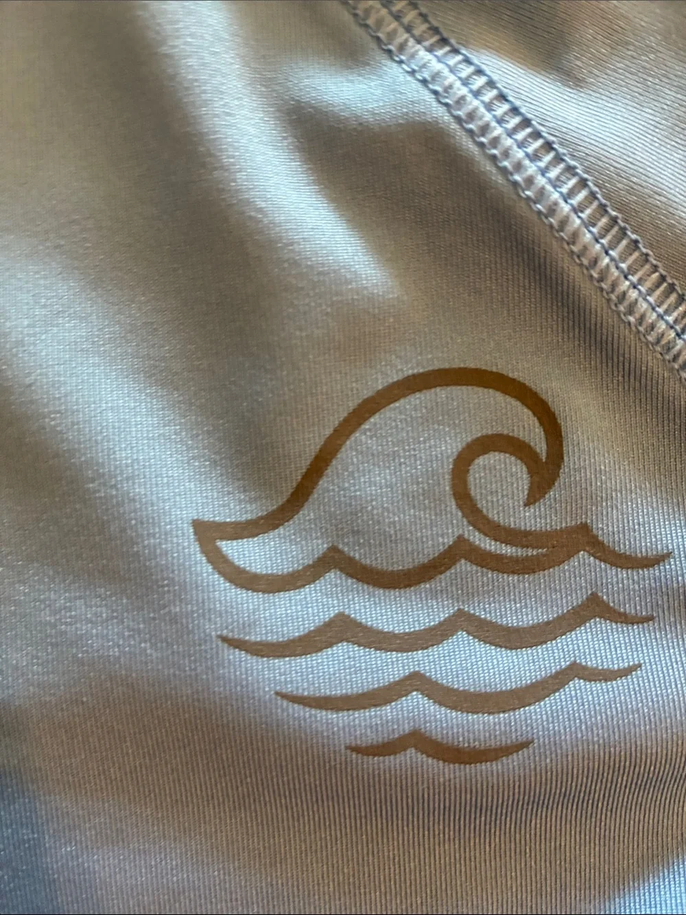 art class Light Blue Kids Swim Rashguard